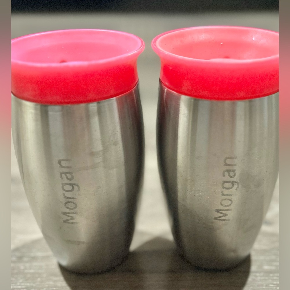 Set of 2: Personalized Munchkin 360 Cup - Morgan